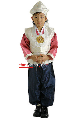 传统韩服——男孩版 粗线条的独特品位(组图)图片