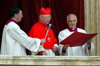 梵蒂冈选出新教皇 德籍红衣主教拉青格继任(图