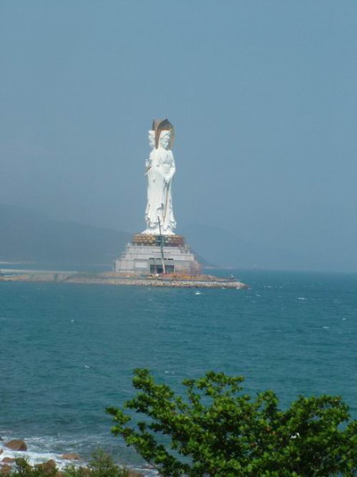 图文:南山海上观音圣像揭秘-从南山寺远看1-搜狐广东站