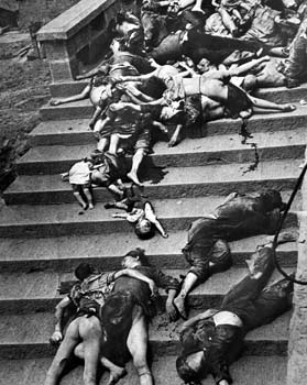 二战历史老照片解读:屈辱·惨死·创痛(组图)