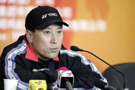 图文：羽毛球苏迪曼杯：中国首战瑞典（17）