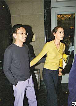 组图：翁美玲和她的三位绯闻男友