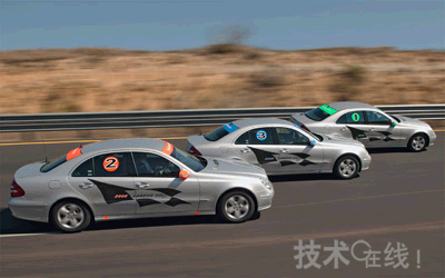 奔驰e 3 Cdi耐久测试创三项世界纪录 搜狐汽车