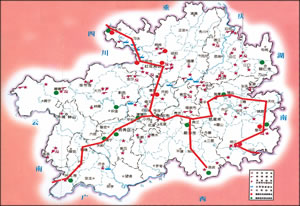 红色旅游精品线   贵阳—凯里—镇远—黎平—通道—桂林线   主要景点图片
