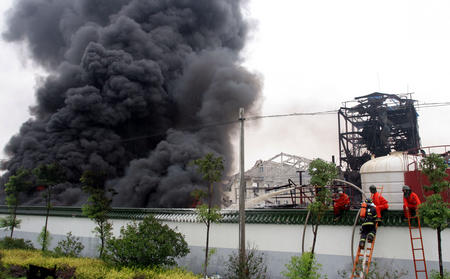 #[突发事件](3)无锡一化工厂发生爆炸