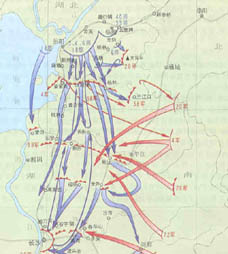 第一次长沙会战地图