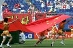 图文：四强赛-中国1-1韩国 热闹非凡的开幕式