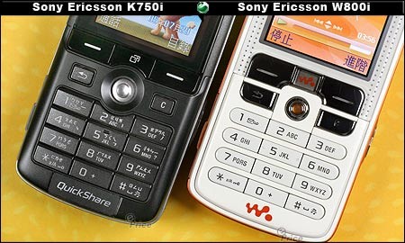 索爱w800i vs k750i你选谁