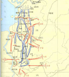 第三次长沙会战地图