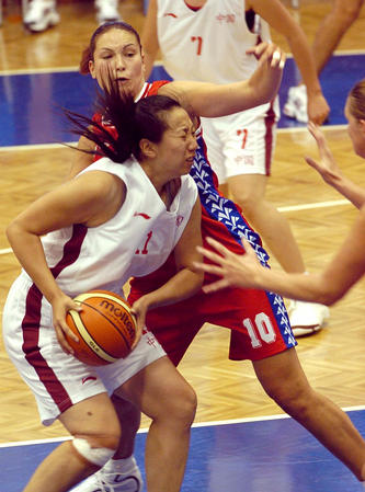 [大运会]（6）篮球�D�D中国女篮1分险胜捷克