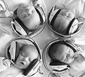 宝宝听音乐能够减压力(图)
