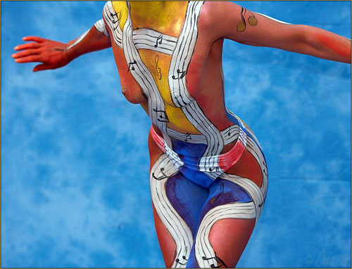 2005年世界人体彩绘艺术节图