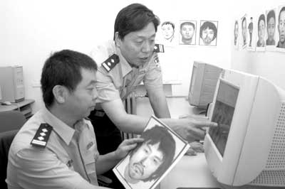 警察"画家"解密刑侦画像(图)