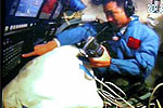 聂海胜在太空中过41岁生日