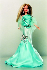世界上最贵的芭比,1999年3月,mattel玩具公司为纪念芭比娃娃