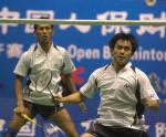 图文：中国羽毛球公开赛落幕 印尼组合获冠军