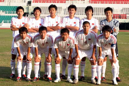 图文:U19国青17-0狂扫关岛 国青队首发阵容