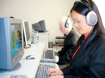 苏州残联举办盲人电脑培训班(图)