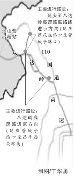 110国道排起瞌睡阵组图