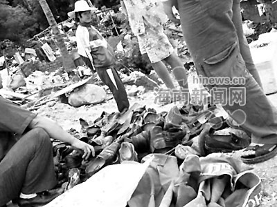 鞋贩自揭海南二手鞋市场黑幕:死人鞋传播疾病