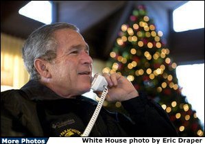 【名人堂】布什总统05年圣诞节广播讲话