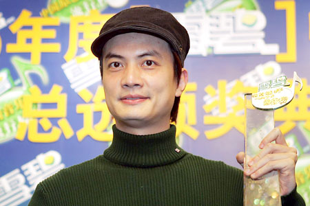 图:雪碧音乐榜dj票选最佳内地创作歌手奖—李泉