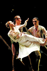 芭蕾“俄罗斯的哈姆雷特”技惊四座