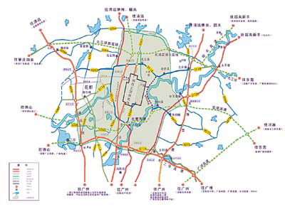 广州将打造环白云机场珠三角快速交通网(组图)