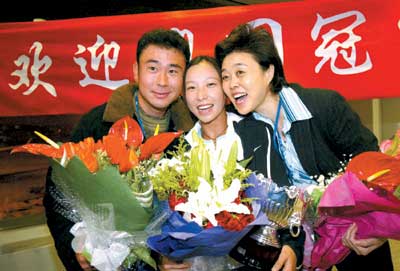 澳网新科女双冠军回到北京 郑洁将转战日本赛