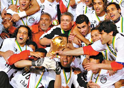 埃及五夺非洲杯(组图)