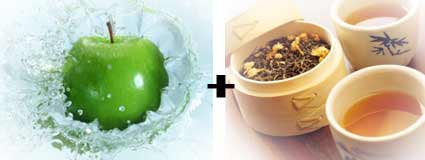 减肥：苹果＋绿茶 1元钱健康减肥