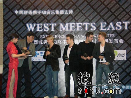 西城男孩上海宣传 宣布演唱会今年在上海举行