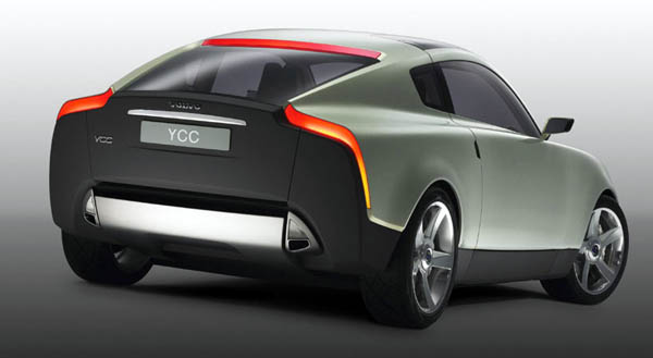 富豪Volvo YCC概念汽车--典雅的外形设计