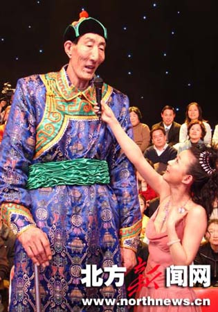 喜顺在吉尼斯世界纪录(中国)颁奖晚会上大胆地说出了自己的心声