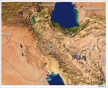 伊朗西部今日发生6级地震 震中在山区村庄