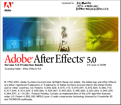 adobe after effect 6.0