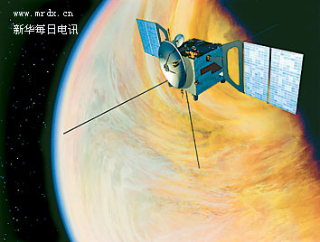 "金星快车"探测器入轨后发回首批图片