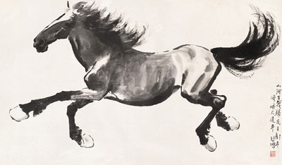 373号:徐悲鸿 (1895-1953) 马