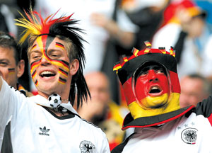 坦诚、率真、亲切--德国球迷才是最可爱的人