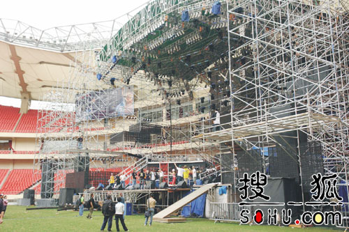 独家组图：林俊杰上海演唱会彩排现场抢先看
