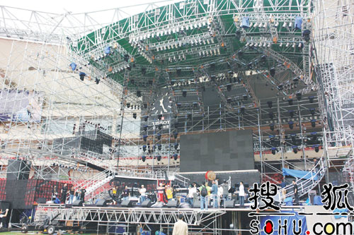 独家组图：林俊杰上海演唱会彩排现场抢先看