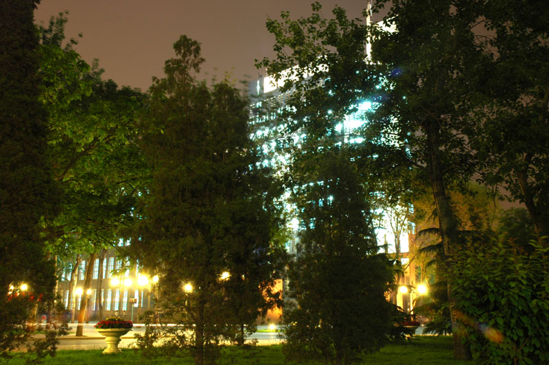 天津工业大学校园风景