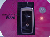 摩托罗拉折叠薄机W220