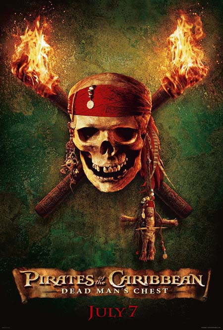 电影《加勒比海盗2》精彩海报欣赏-2