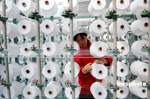 中国纺织工业发展存在自主创新能力弱等五问题