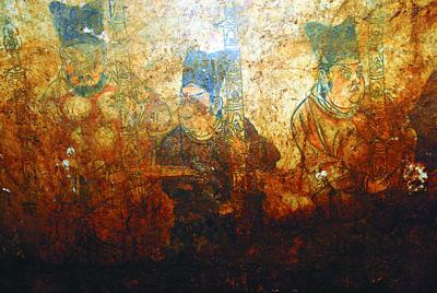 宋代古墓壁画异地保护(图)