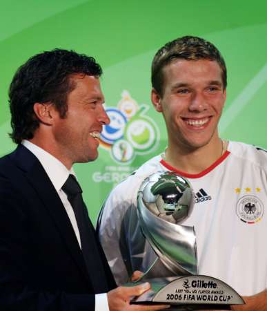 世界杯最佳新秀奖出炉德国小将波多尔斯基当选