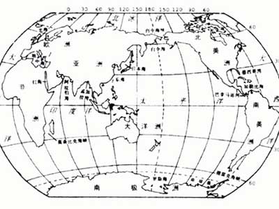 跪求南北极地区极地中心的海陆分布 极昼出现时间 极点代表的方向