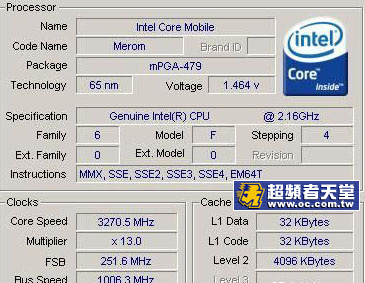 Intel双核心Mobile CPU Merom架构解析