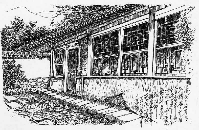 老北京风情白描(组图)